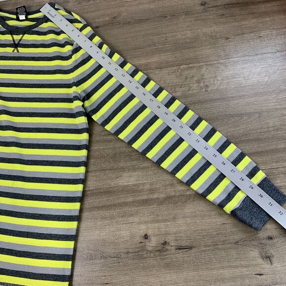 Tony Hawk Shirt Boys XXL Long Sleeve Black Yellow Striped Skateboard Skater - Picture 5 of 10